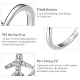 925 Sterling Silver Finger Rings Charm Jewelry Flying Plane SCR623 - Touchy Style .