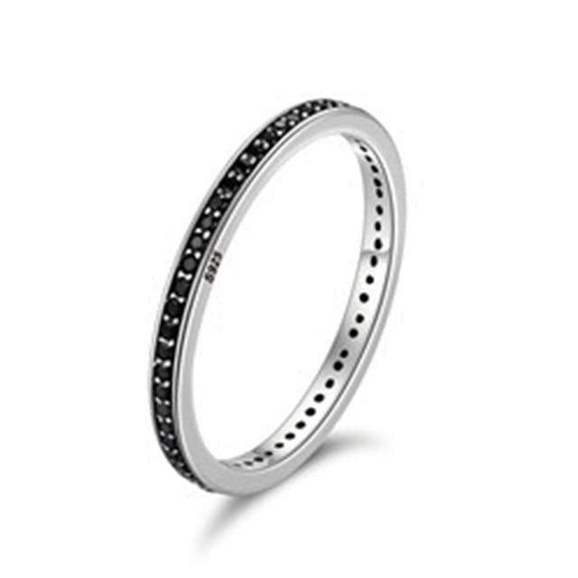 925 Sterling Silver Finger Rings Charm Jewelry 