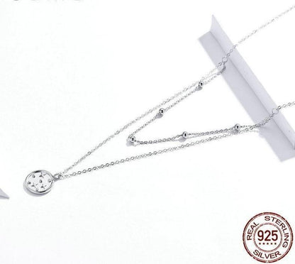 925 Sterling Silver Necklaces Charm Jewelry Chain Star SCN365 - Touchy Style