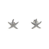 925 Sterling Silver Sea Star Stud Earrings Charm Jewelry - Touchy Style .