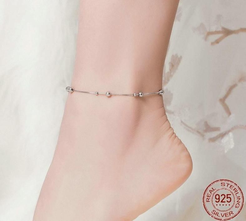 Anklet Charm Jewelry - Round Beads - SCT005 - Touchy Style