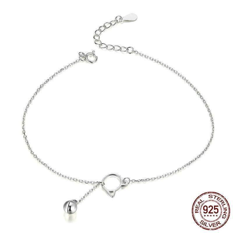 Anklets Charm Jewelry - Ball and Cat - SCT003 - Touchy Style