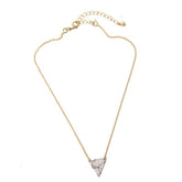 Artificial Marble Triangle Pendant Multi-Layer Necklaces Charm Jewelry KMOS0400 - Touchy Style .