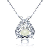 Bat Pearl Pendant Charm Jewelry - JOS0340 - Without Chain - Touchy Style