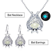 Bat Pearl Pendant Charm Jewelry - JOS0340 - Without Chain - Touchy Style