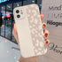 Beige Leopard Cute Phone Cases For iPhone 13 Pro Max 12 11 Pro Max XS Max XR X 7 8 Plus 11 - Touchy Style