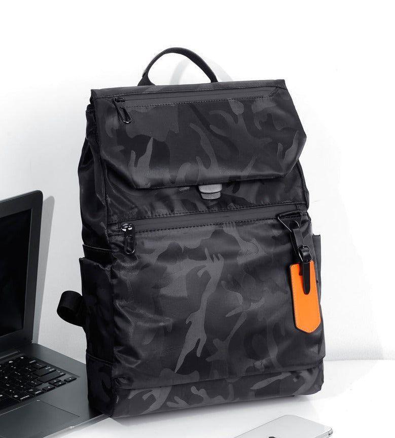 Black Cool Backpacks VCES0400 Laptop Waterproof Backpack - Touchy Style