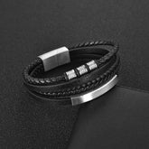 Bracelet Charm Jewelry 2021 woven Multi-layer Accessory Stainless Steel Leather Bracelet For Unisex - Touchy Style