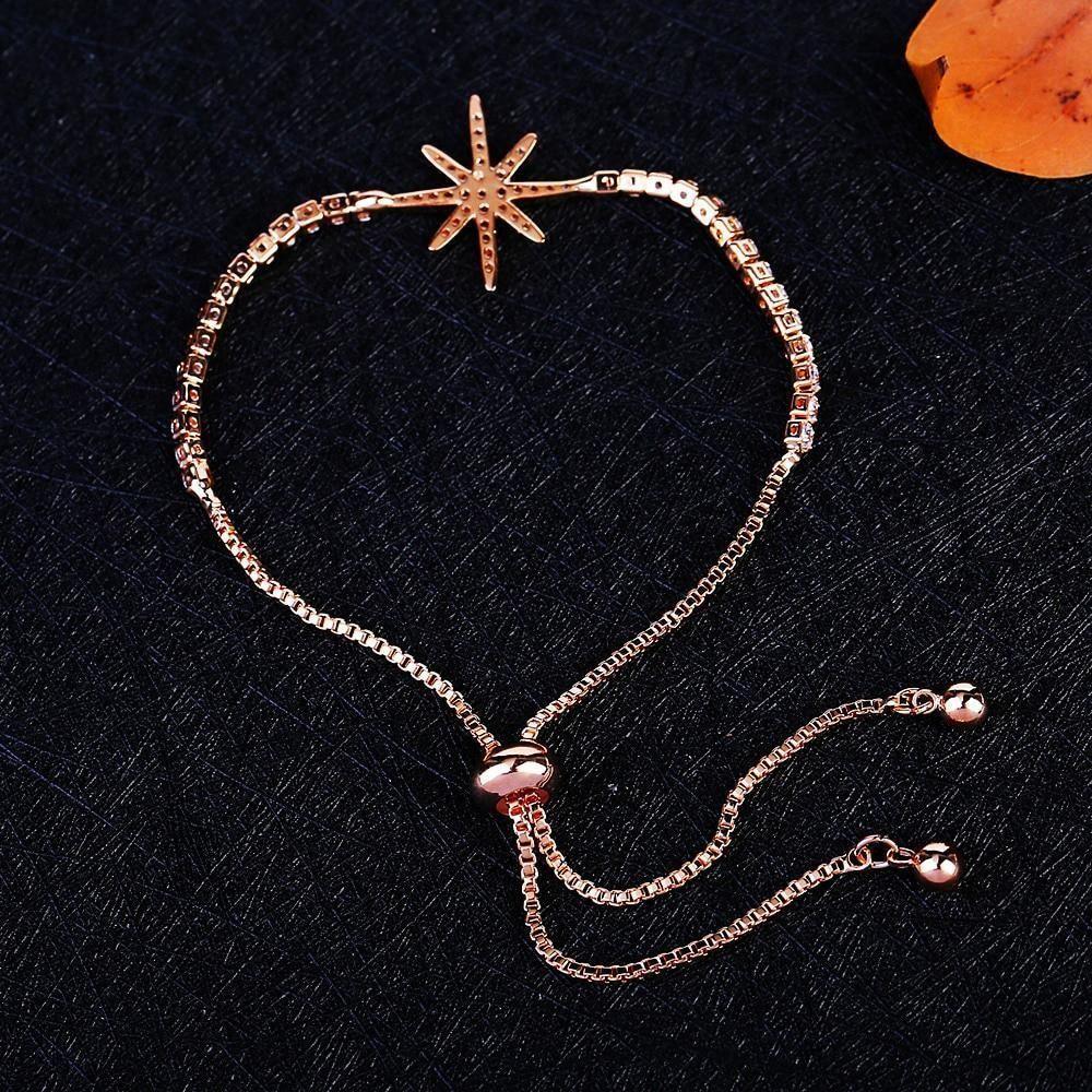 Bracelet Charm Jewelry Trendy Crystal Star Simple Elegant Adjustable Bracelet 2021 - Touchy Style