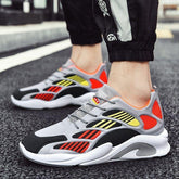 Breathable Fashion Black Sneakers Men&