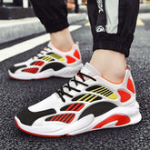 Breathable Fashion Black Sneakers Men&