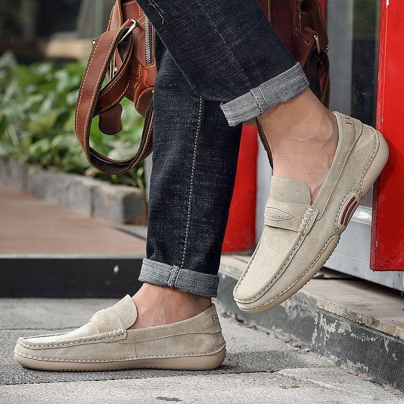 Breathable Suede Men&