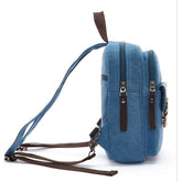 Canvas Korean Style Mini Cool Backpacks For Women&