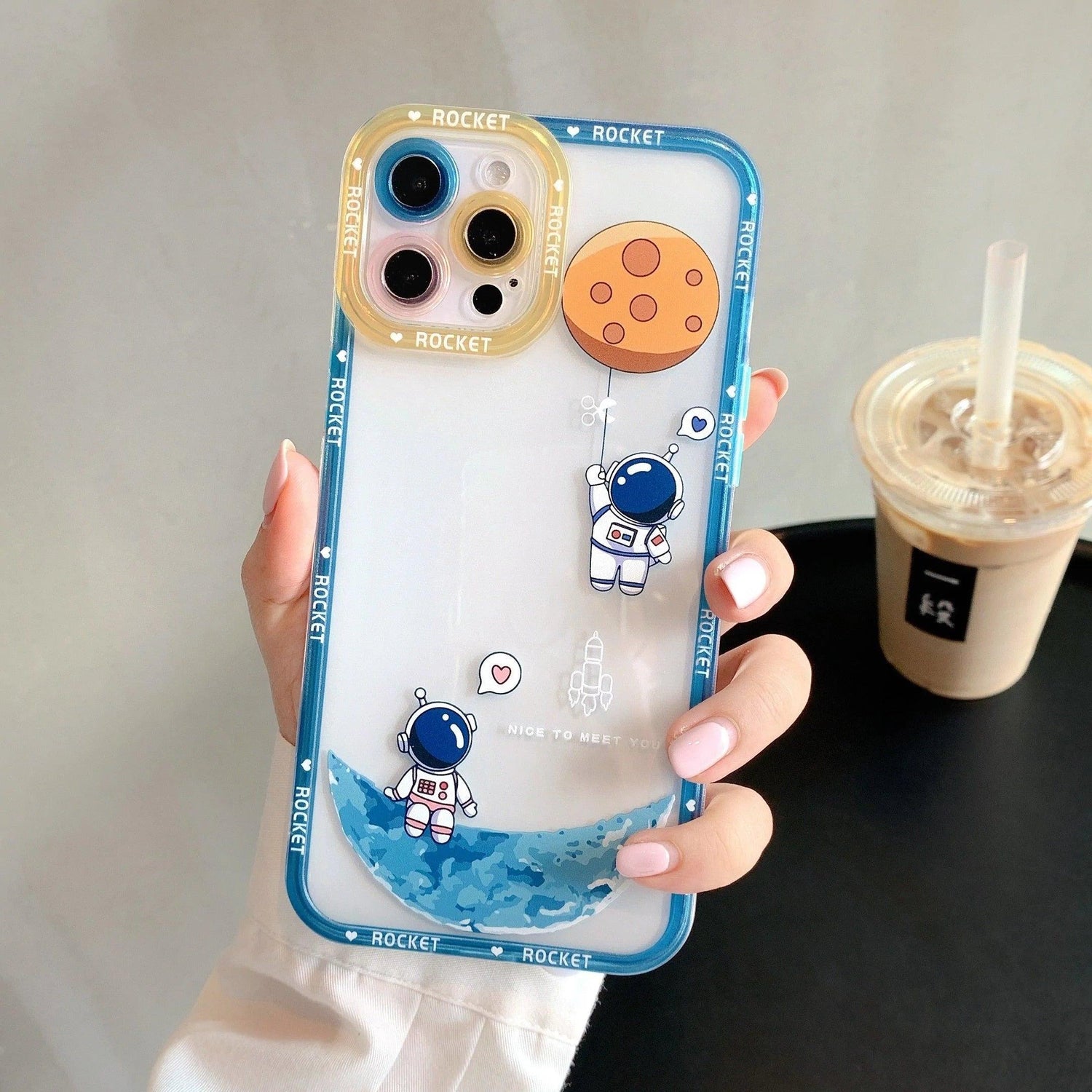 Cartoon Panda Transparent Cute Phone Cases For Galaxy S22 S21 S20 S10 FE Plus Note 10 20 Ultra - Touchy Style