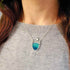 Charm Jewelry GM112 - 925 Sterling Silver Penguin Necklace with Gemstones - Touchy Style