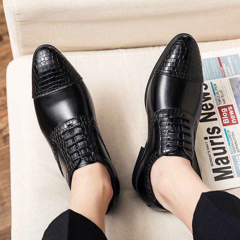 Classic Loafers Leather Business Formal Men&