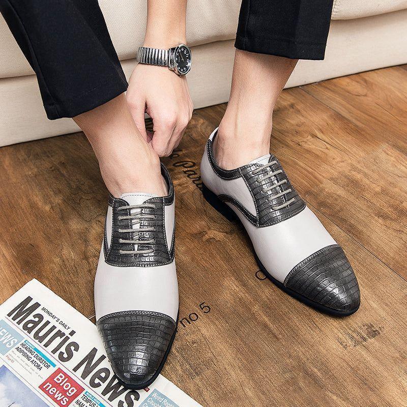 Classic Loafers Leather Business Formal Men&