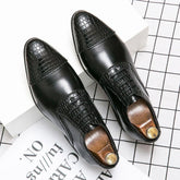 Classic Loafers Leather Business Formal Men&