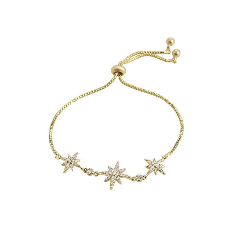 Classic Star Adjustable Bracelet Charm Jewelry BCJY03 Korean Fashion - Touchy Style