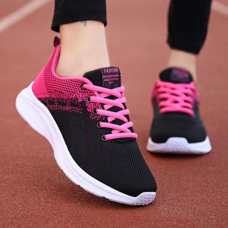 Comfortable Breathable Walking Sneakers Women&