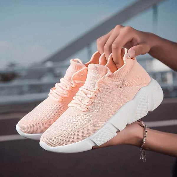 Women casual button comfy on sale sneaker