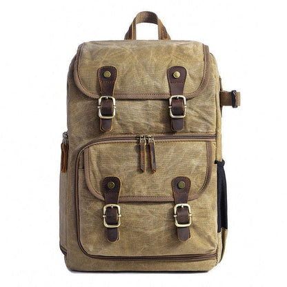 Cool Backpacks - Canvas Leather Rucksacks - Multifunction Fashion - CB001 - Touchy Style