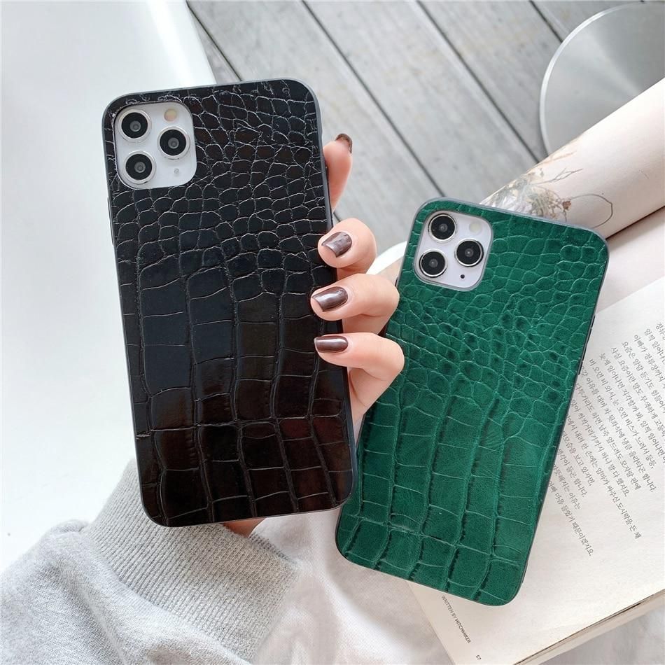 Fashion Square Leather Phone Case For For iPhone 12mini 11 13 14 15Pro MAX  XS XR 6 7 8 Plus Luxury Geometric cover For Samsung