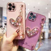 Crystal Gem Cute Phone Cases For iPhone 14 13 Pro Max 12 Mini 11 7 8Plus Xr X Xs - Touchy Style .