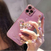 Crystal Gem Cute Phone Cases For iPhone 14 13 Pro Max 12 Mini 11 7 8Plus Xr X Xs - Touchy Style