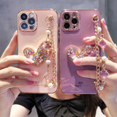 Crystal Gem Cute Phone Cases For iPhone 14 13 Pro Max 12 Mini 11 7 8Plus Xr X Xs - Touchy Style