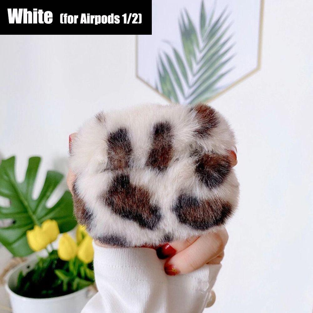 Cute 3D Rabbit Hair Earphone Case for Airpods 1 2 Pro Warm Fluffy Wireless Bluetooth AirPods Case - Touchy Style