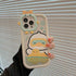 Cute Phone Cases for iPhone 11, 12, 13, 14 Pro Max & 14 Plus - Sweet Swimming Duck, TPU Transparent - Touchy Style