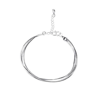 Double Layer Anklet Charm Jewelry Simple - X9SS0146 - Touchy Style