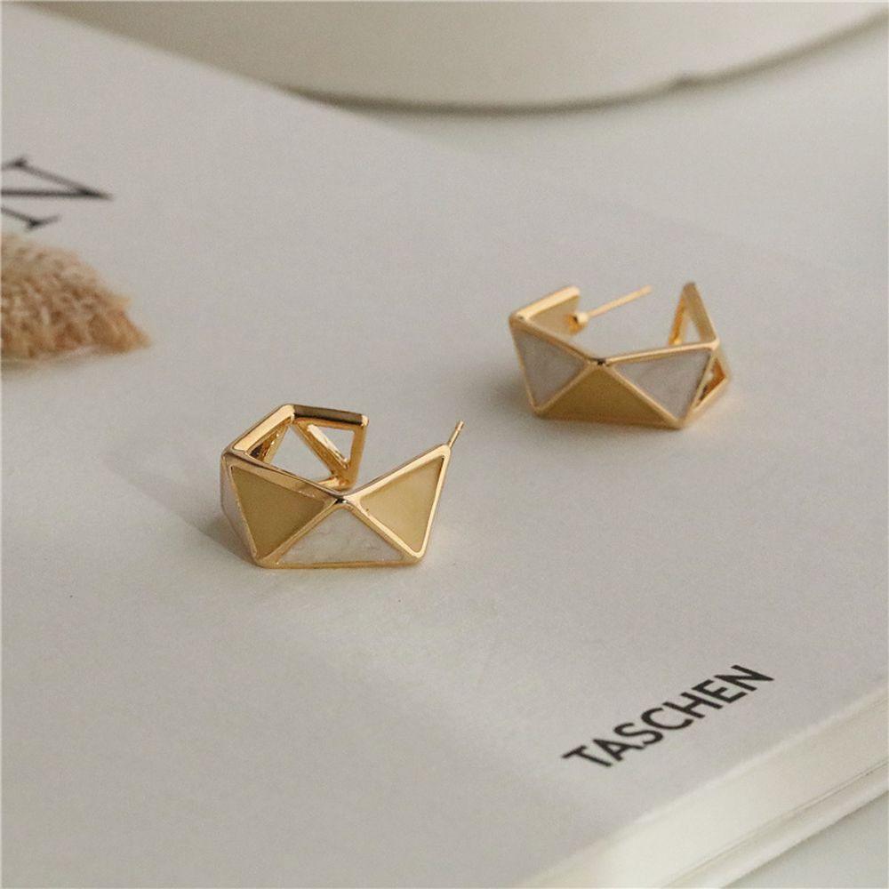 Drop Glaze Geometric Dangle Earrings Charm Jewelry XYS0115 - Touchy Style