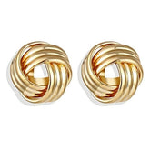 Earring Charm Jewelry 2021 Big Circle Round Hoop Earrings Statement Golden Punk Charm - Touchy Style