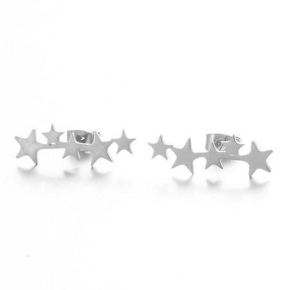 Earrings Charm Jewelry Simple Mini Geometric Shapes 