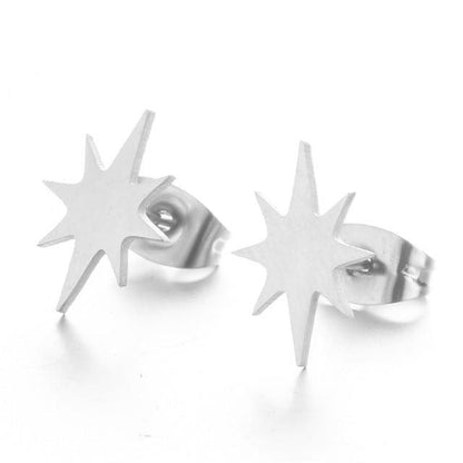 Earrings Charm Jewelry Simple Mini Geometric Shapes 