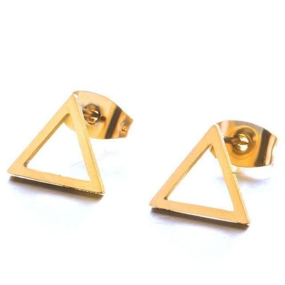 Earrings Charm Jewelry Simple Mini Geometric Shapes 