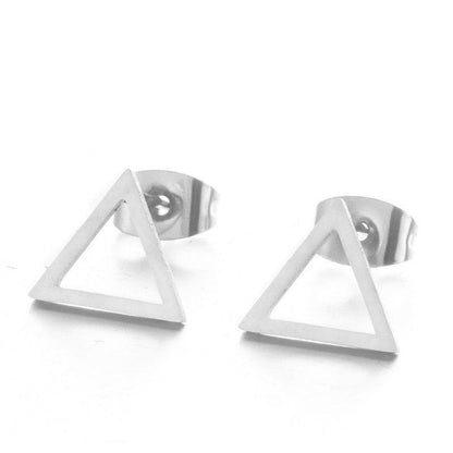 Earrings Charm Jewelry Simple Mini Geometric Shapes 