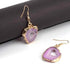 Exquisite Natural Stone Long Drop Earrings Charm Jewelry BS0235 - Touchy Style