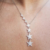 Fashion 7 Stars Necklaces Charm Jewelry - Touchy Style