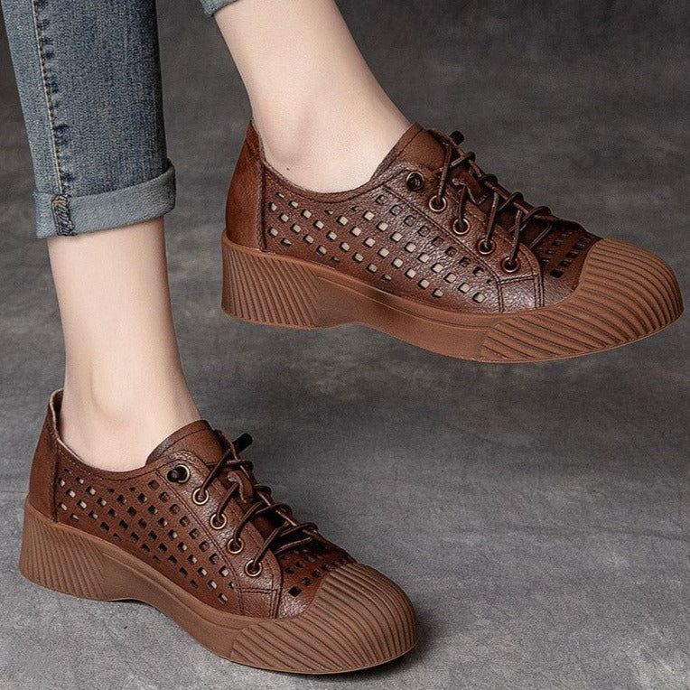  Womens Canvas Sneakers Brown Sneakers for Women Breathable  Outdoor Fashion Women's Casual Shoes Lace-up Sneakers | Fashion Sneakers