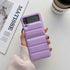 Fashion Leather Cute Phone Case: Soft Cover for Galaxy Z Flip 5, Z Flip 4, Z Flip 3 - Touchy Style