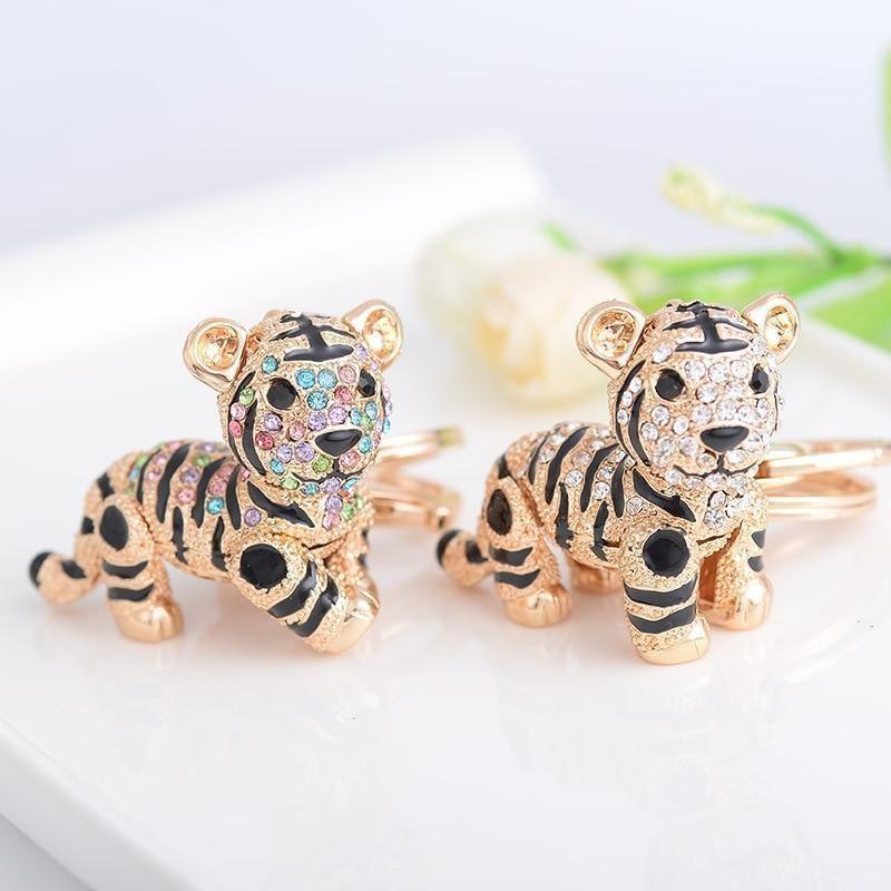 Fashion Lovely Tiger Unique Key Chain - K113 - Touchy Style