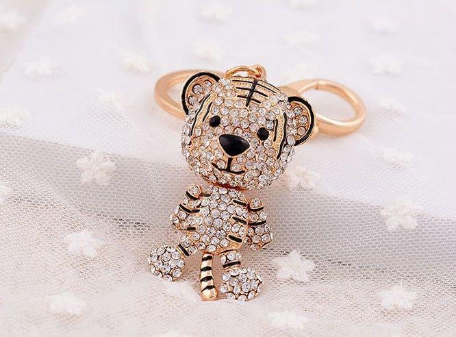 Fashion Lovely Tiger Unique Key Chain - K113 - Touchy Style