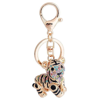 Fashion Lovely Tiger Unique Key Chain - K113 - Touchy Style