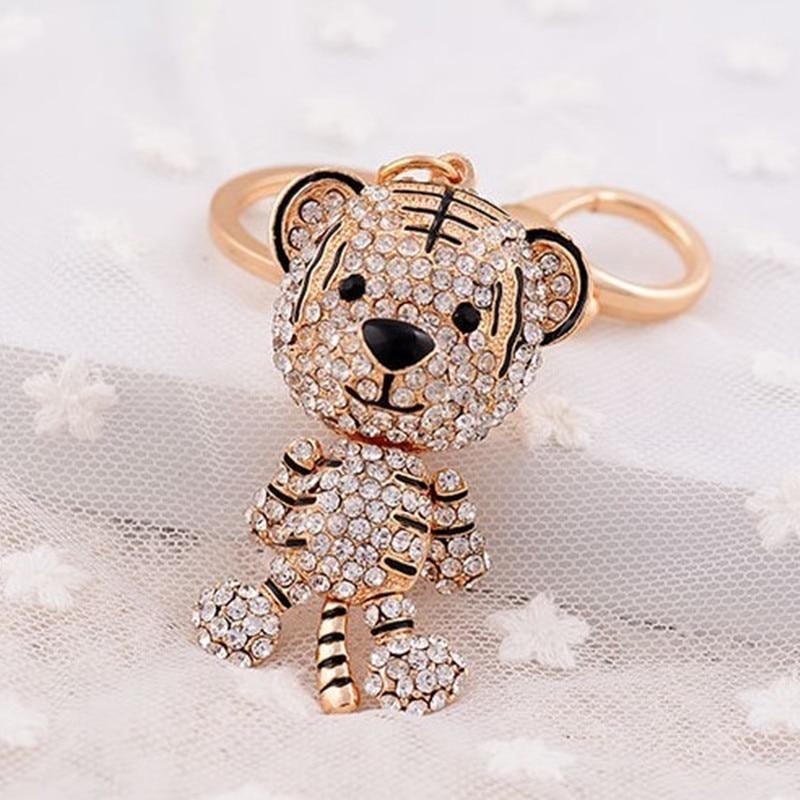 Fashion Lovely Tiger Unique Key Chain - K113 - Touchy Style