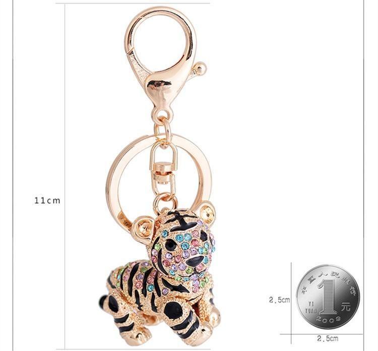 Fashion Lovely Tiger Unique Key Chain - K113 - Touchy Style