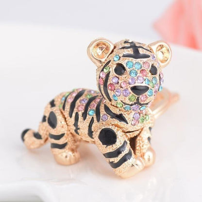 Fashion Lovely Tiger Unique Key Chain - K113 - Touchy Style