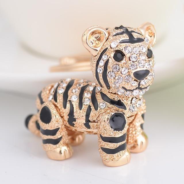 Fashion Lovely Tiger Unique Keychain 